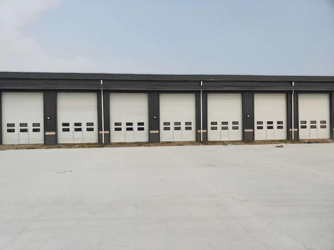 OEM Φαρμακευτική Λογιστική Προσυσκευασμένα μεταλλικά κτίρια Χ τμήμα Πύλη Πλαίσιο Κτίριο Χάλυβα
